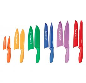 Jogo de Facas Cuisinart C55-01-12PCKS Cerâmica Advantage Collection Coloridas – 6 Peças - Imagem 1