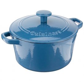 Caçarola Cuisinart CI630-20BG Ferro Fundido Esmaltado 3L - Azul - Imagem 1