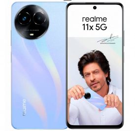 Smartphone realme 11X 5G Dual SIM 8GB+128GB 6.72″ OS 13 Purple Dawn B/F - RMX3785 K - Imagem 1