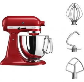Batedeira KitchenAid Artisan 4.8L 10 Velocidades 220V 50/60Hz Empire Red - 5KSM150PSEER - Imagem 4