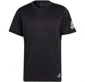 Camiseta adidas Masculino Run It Tee M Preto - HB7470 - Imagem 1