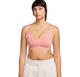 Top Nike Feminina Dri-FIT Indy S - Rosa CZ4456-618 - Imagem 1