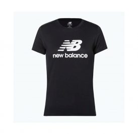Camiseta New Balance Feminino Stacked Logo XL Preto - WT31546BK - Imagem 1