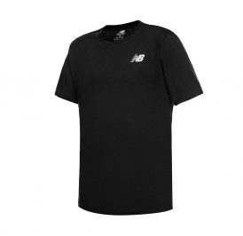 Camiseta New Balance Masculino Heathertech M Preto - MT11070BK - Imagem 1