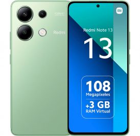 Smartphone Xiaomi Redmi Note 13 Dual SIM 6GB+128GB 6.67" OS 13 - Verde Menta US 53408 - Imagem 1