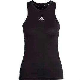 Camiseta Regata adidas Feminino Training TR-ES L Preto/Branco - HR7815 - Imagem 1