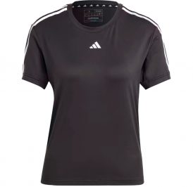 Camiseta adidas Feminino Training TR-ES S Preto/Branco - IC5039 - Imagem 1