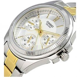 Relógio Feminino Casio LTP-2088SG-7AVDF Prata/Ouro - Imagem 2
