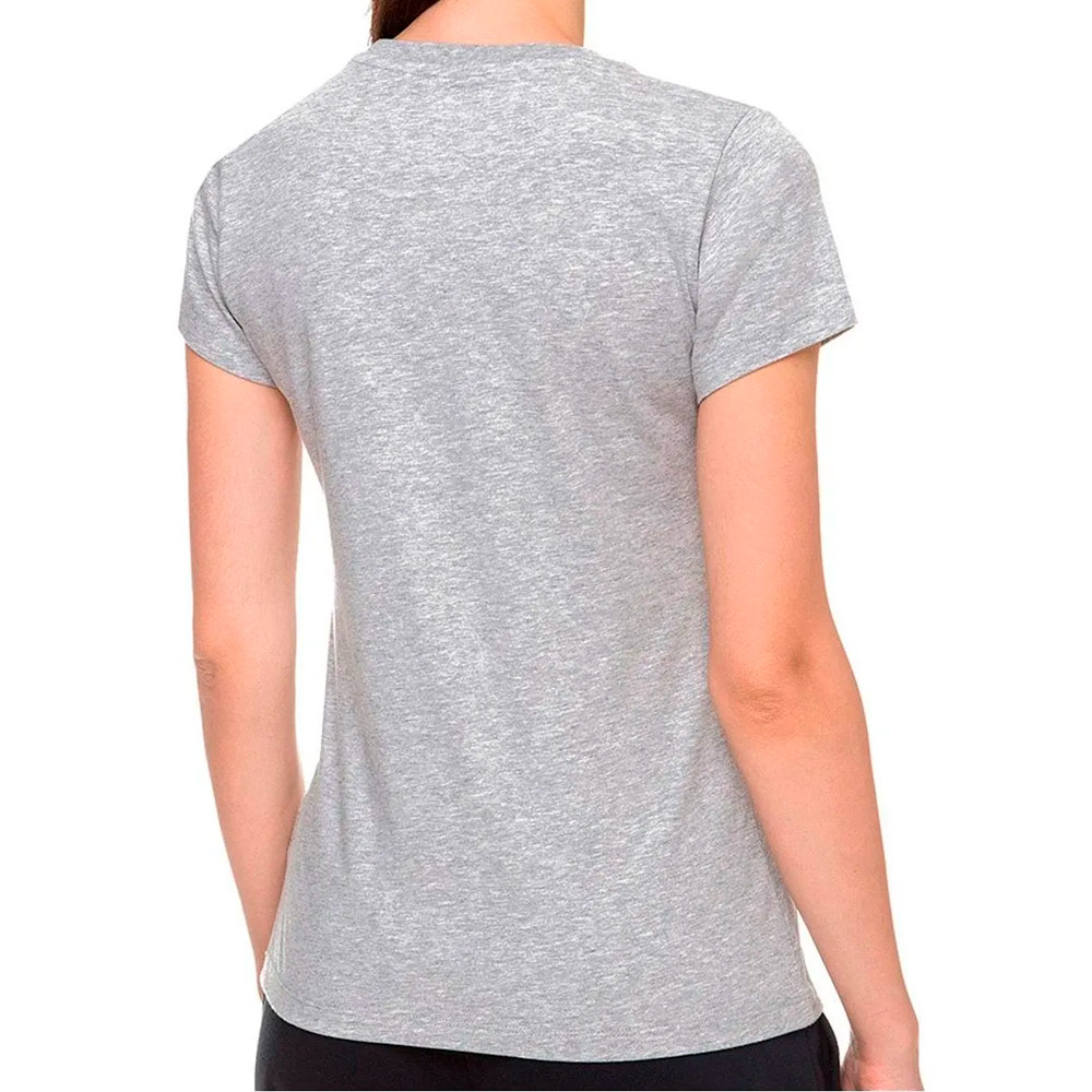 Camiseta New Balance Feminino Stacked Logo XS Cinza - WT31546AG 2 189171 1200 1600
