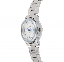 Relógio Feminino Casio LTP-V002D-7B3UDF - Prata 3 Relógio Feminino Casio LTP-V002D-7B3UDF - Prata - Image 2