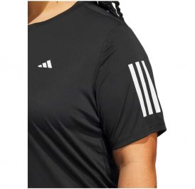 Camiseta adidas Feminina Running Own The Run Tee 2X Preto - HT3698 - Imagem 2
