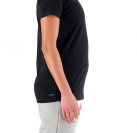 Camiseta New Balance Feminino Relentless Heathertech S Preto - WT33190BK - Imagem 4