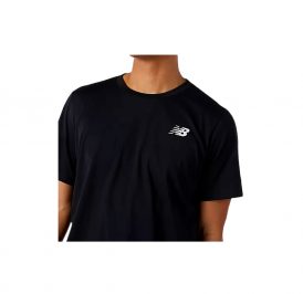 Camiseta New Balance Masculino Heathertech M Preto - MT11070BK - Imagem 3