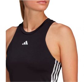 Camiseta Regata adidas Feminino Training TR-ES L Preto/Branco - HR7815 - Imagem 3