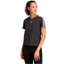 Camiseta adidas Feminino Training TR-ES S Preto/Branco - IC5039 - Imagem 3