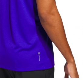 Camiseta adidas Masculino Training Engineered Hiit  S Azul Lúcido - IB9087 - Imagem 3