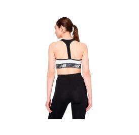 Top Feminino New Balance Pace Bra 3.0 L Branco - WB11034WT 7 Top Feminino New Balance Pace Bra 3.0 L Branco - WB11034WT - Image 4