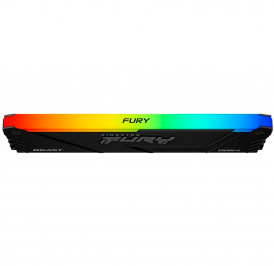 Memória Kingston DDR4 32GB 3200MHz Black RGB Fury Beast – KF432C16BB2A/32 - Imagem 3