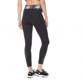 Calça New Balance Feminina High Rise 7 M Preto – WP21177BK - Imagem 5