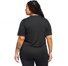 Camiseta adidas Feminina Running Own The Run Tee 2X Preto - HT3698 - Imagem 4