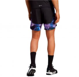 Short adidas Masculino Training Designed For Movement Hiit SG Preto/Prata Metálico - IB7912 - Imagem 4