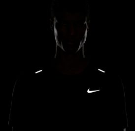 Camiseta Nike Masculina Dri-FIT Rise 365 L - Preta CZ9184-013 - Imagem 4