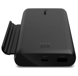 Carregador Portátil Belkin USB-C USB-A 10K + Stand Play Series Preto - BPZ002BTBK - Imagem 2