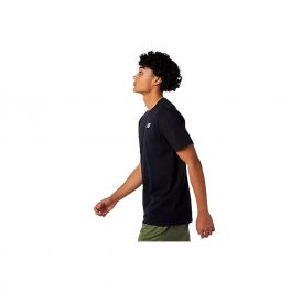 Camiseta New Balance Masculino Heathertech M Preto - MT11070BK - Imagem 5
