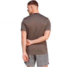 Camiseta adidas Masculino Training Marimekko XLG Marrom - HR8207 - Imagem 5