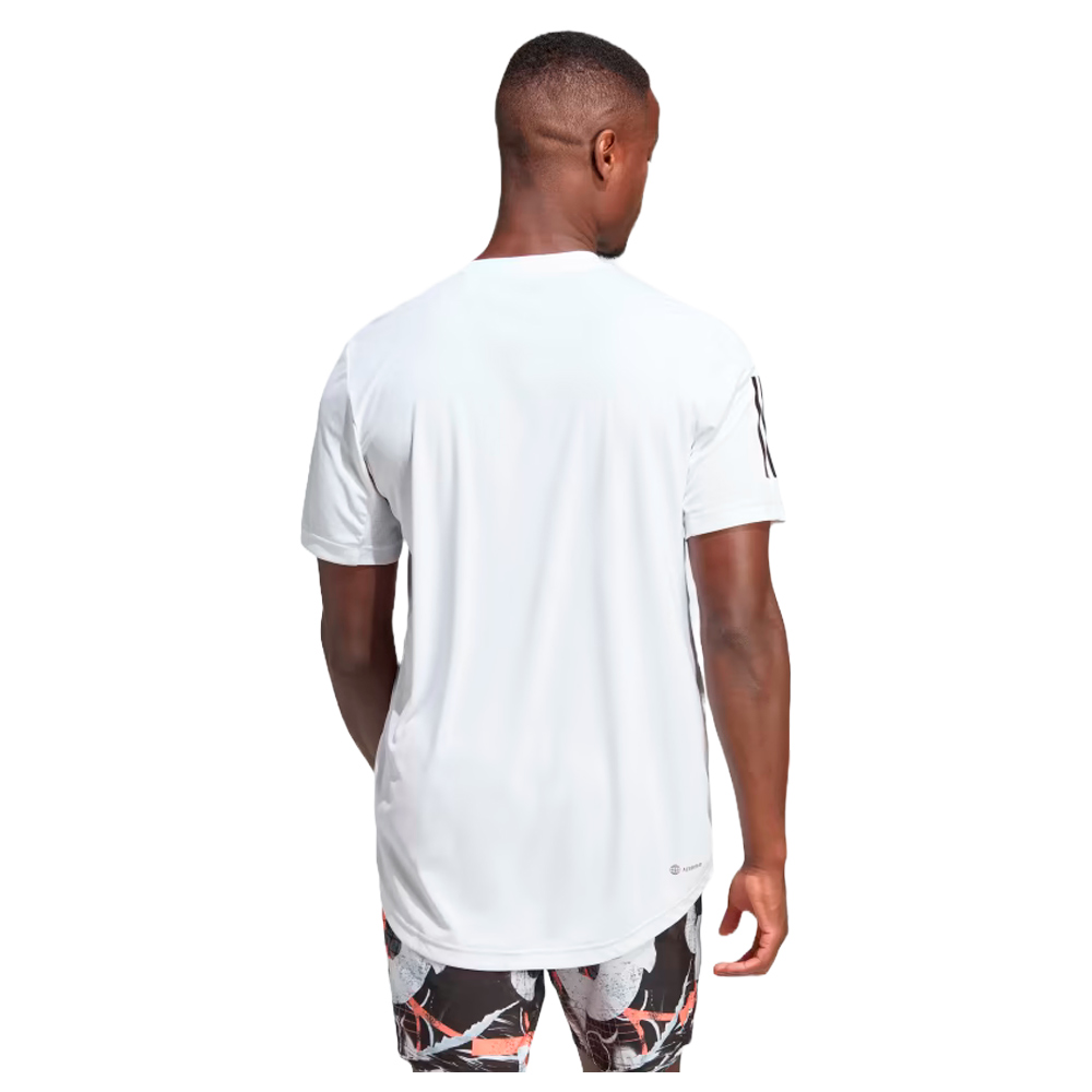 Camiseta adidas Masculino Club 3-Stripes Tennis XL Branco - HS3261 4 5 47