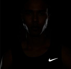 Camiseta Regata Nike Masculina Dri-FIT Miler L - Preto DV9321-010 - Imagem 5