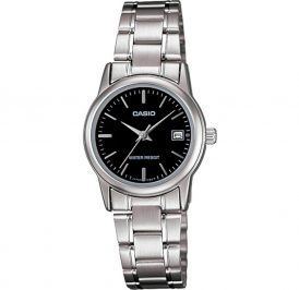 Relógio Feminino Casio LTP-V002D-1AUDF Prata - Imagem 1