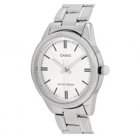 Relógio Feminino Casio LTP-V005D-7AUDF Prata 9 Relógio Feminino Casio LTP-V005D-7AUDF Prata - Image 5