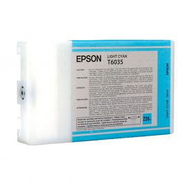 Cartucho Epson T603500 220ML Ciano Claro – SP7800/7880/9800/9880 (Substitui 563500) - Imagem 1