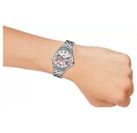 Relógio Feminino Casio LTP-E308D-7AVDF Prata - Imagem 4