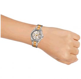 Relógio Feminino Casio LTP-2088SG-7AVDF Prata/Ouro - Imagem 5