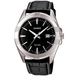 Relógio Masculino Casio MTP-1308L-1AVDF Preto - Imagem 1