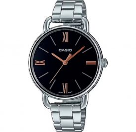 Relógio Feminino Casio LTP-E414D-1ADF Prata - Imagem 1