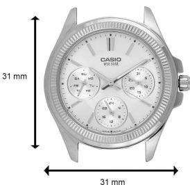 Relógio Unisex Casio LTP-2088D-7AVDF Prata - Imagem 3