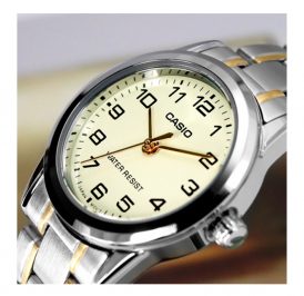 Relógio Feminino Casio LTP-V001SG-9BUDF Prata - Imagem 5