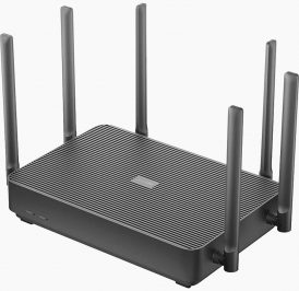 Roteador Wireless Xiaomi AX3200 Dual Band 800 + 2.402 Mbps Bivolt - Preto EU 35756 DVB4314GL RB01 - Imagem 1