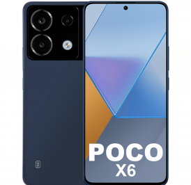Smartphone Xiaomi POCO X6 5G Dual SIM 12GB+256GB 6.67″ OS 13 – Azul 53140 - Imagem 1