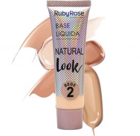 Base Liquida Ruby Rose Natural Look Bege 8051-2 - Imagem 1