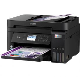 Impressora Multifuncional Epson EcoTank L6270 3 em 1 USB/Wi-Fi Bivolt - Preto C11CJ61301 - Imagem 2
