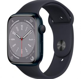 Apple Watch Series 8 MNUJ3LL/A 45 mm GPS - Midnight Aluminum/Midnight - Imagem 2