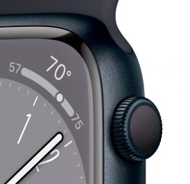 Apple Watch Series 8 MNUJ3LL/A 45 mm GPS - Midnight Aluminum/Midnight - Imagem 3