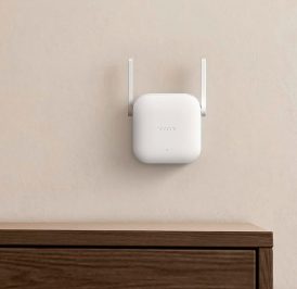 Extensor de Sinal Wi-Fi Xiaomi Mi Range Extender N300 300 Mbps em 2.4GHz Bivolt - Branco 52866 DVB4398GL RD10M - Imagem 3