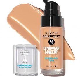 Base Revlon Colorstay Dry Skin 250 Fresh Beige 8963-07 - Imagem 1