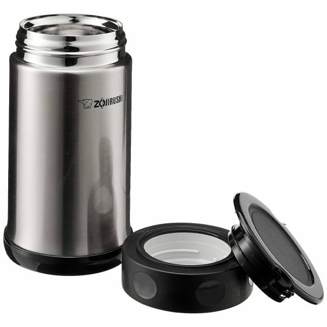 Zojirushi SW-EAE50KTWA - Barattolo per alimenti in acciaio inox, 47 ml, collezione Hello Kitty, colore: Bianco