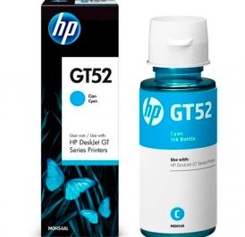 Frasco de Tinta HP GT52 Ciano GT5810/5820 - M0H54AL - Imagem 1